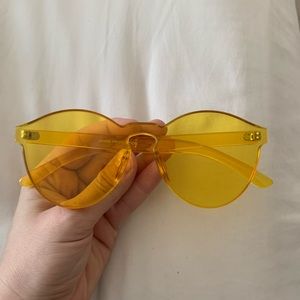 Yellow festival shades